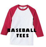  Your print on 3/4 sleeve Baseball Tee