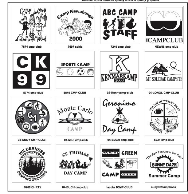 PAGE OF OF camp LAYOUTS