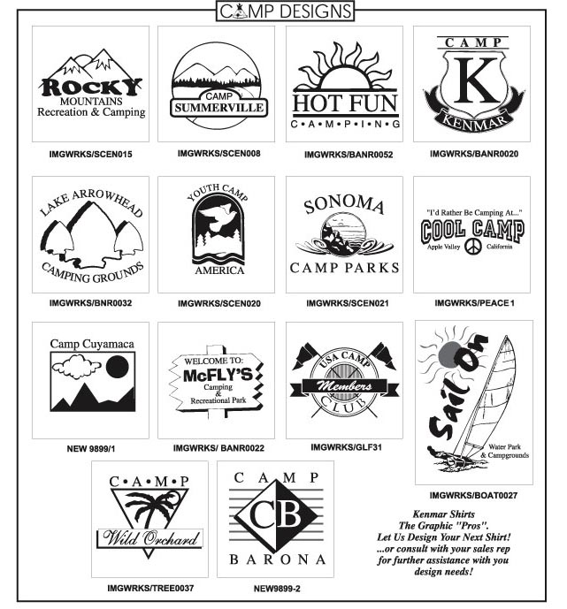 page 2 of camp layouts