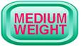 SMALL GREEN BUTTON MED WEIGHT