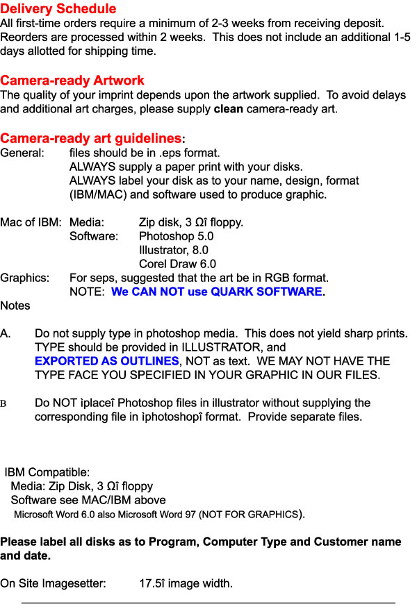 WEB  INFO PAGE 1